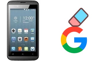 Como excluir a conta do Google em QMobile T50 Bolt