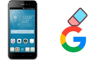 Como excluir a conta do Google em QMobile Noir i5i