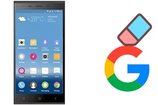 Como excluir a conta do Google em QMobile Noir Z5