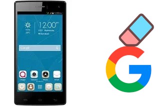 Como excluir a conta do Google em QMobile Noir X550