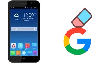 Como excluir a conta do Google em QMobile Noir X600