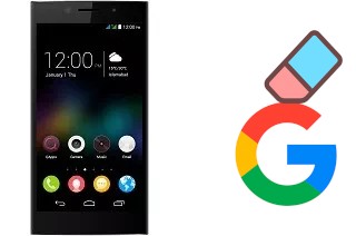 Como excluir a conta do Google em QMobile Noir X950