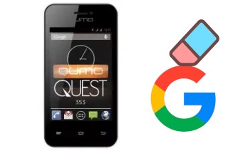 Como excluir a conta do Google em Qumo QUEST 353