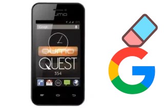 Como excluir a conta do Google em Qumo QUEST 354