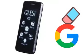 Como excluir a conta do Google em Qumo QUEST 402