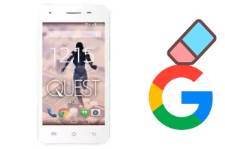 Como excluir a conta do Google em Qumo Quest 406