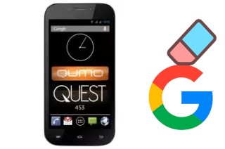 Como excluir a conta do Google em Qumo QUEST 453