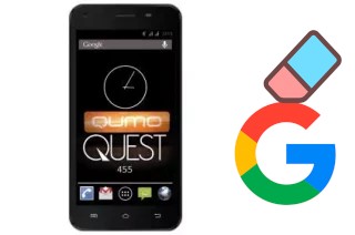 Como excluir a conta do Google em Qumo QUEST 455