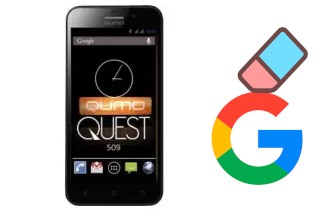 Como excluir a conta do Google em Qumo QUEST 509