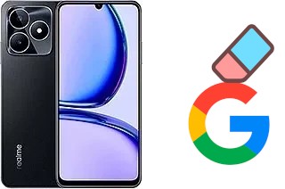 Como excluir a conta do Google em Realme C53