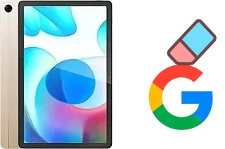 Como excluir a conta do Google em Realme Pad