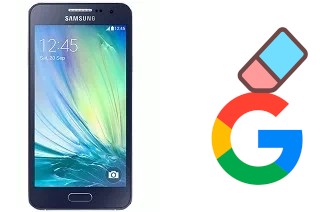 Como excluir a conta do Google em Samsung Galaxy A3 Duos