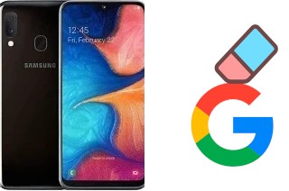 Como excluir a conta do Google em Samsung Galaxy A20e