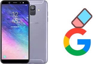 Como excluir a conta do Google em Samsung Galaxy A6 (2018)