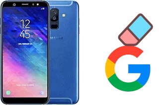 Como excluir a conta do Google em Samsung Galaxy A6+ (2018)