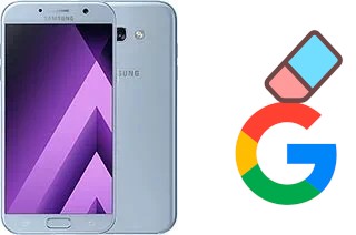 Como excluir a conta do Google em Samsung Galaxy A7 (2017)