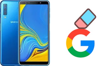 Como excluir a conta do Google em Samsung Galaxy A7 (2018)