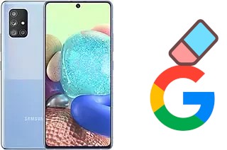 Como excluir a conta do Google em Samsung Galaxy A71 5G UW