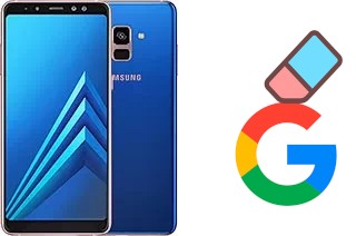 Como excluir a conta do Google em Samsung Galaxy A8+ (2018)