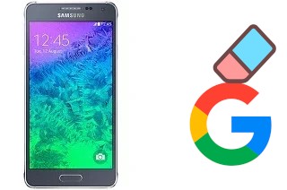 Como excluir a conta do Google em Samsung Galaxy Alpha (S801)