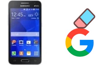 Como excluir a conta do Google em Samsung Galaxy Core 2 Duos