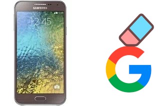 Como excluir a conta do Google em Samsung Galaxy E5