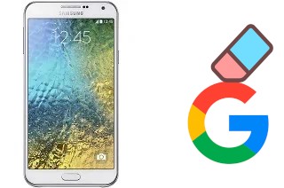 Como excluir a conta do Google em Samsung Galaxy E7