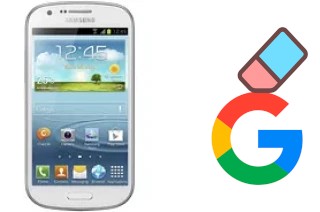 Como excluir a conta do Google em Samsung Galaxy Express I8730