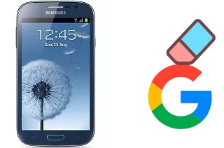 Como excluir a conta do Google em Samsung Galaxy Grand I9082