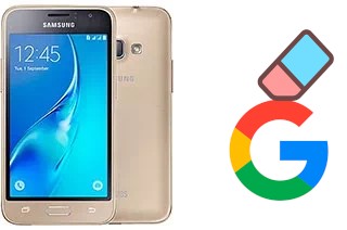 Como excluir a conta do Google em Samsung Galaxy J1 (2016)