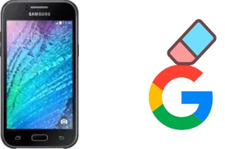 Como excluir a conta do Google em Samsung Galaxy J1 mini