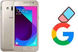 Como excluir a conta do Google em Samsung Galaxy J2 (2017)