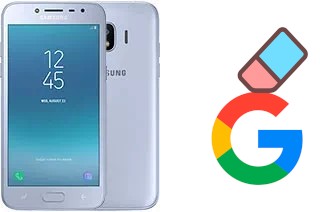 Como excluir a conta do Google em Samsung Galaxy J2 Pro (2018)