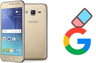 Como excluir a conta do Google em Samsung Galaxy J2