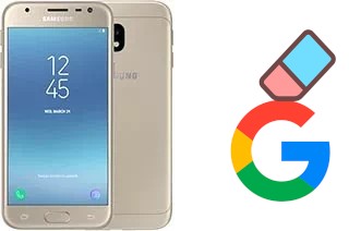 Como excluir a conta do Google em Samsung Galaxy J3 (2017)