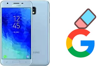 Como excluir a conta do Google em Samsung Galaxy J3 (2018)