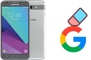 Como excluir a conta do Google em Samsung Galaxy J3 Emerge