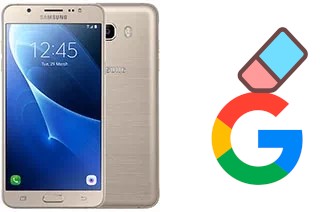 Como excluir a conta do Google em Samsung Galaxy J7 (2016)