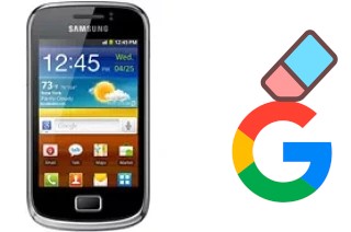 Como excluir a conta do Google em Samsung Galaxy mini 2 S6500