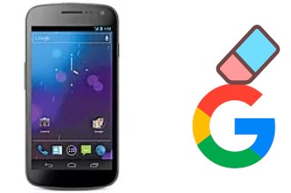 Como excluir a conta do Google em Samsung Galaxy Nexus I9250M