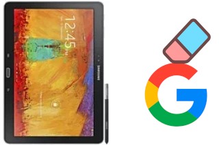 Como excluir a conta do Google em Samsung Galaxy Note 10.1 (2014)