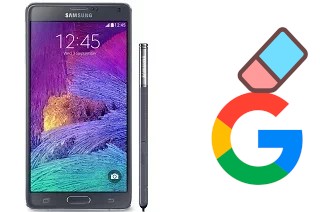 Como excluir a conta do Google em Samsung Galaxy Note 4