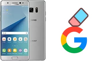 Como excluir a conta do Google em Samsung Galaxy Note7 (USA)