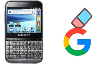 Como excluir a conta do Google em Samsung Galaxy Pro B7510