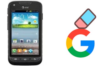 Como excluir a conta do Google em Samsung Galaxy Rugby Pro I547