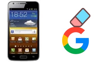 Como excluir a conta do Google em Samsung Galaxy S II LTE I9210