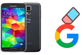 Como excluir a conta do Google em Samsung Galaxy S5 (USA)