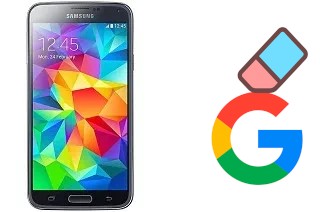 Como excluir a conta do Google em Samsung Galaxy S5 LTE-A G901F