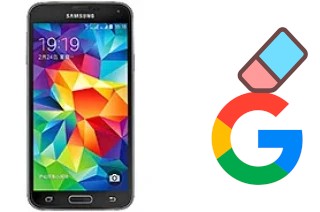 Como excluir a conta do Google em Samsung Galaxy S5 Duos