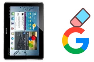 Como excluir a conta do Google em Samsung Galaxy Tab 2 10.1 P5100